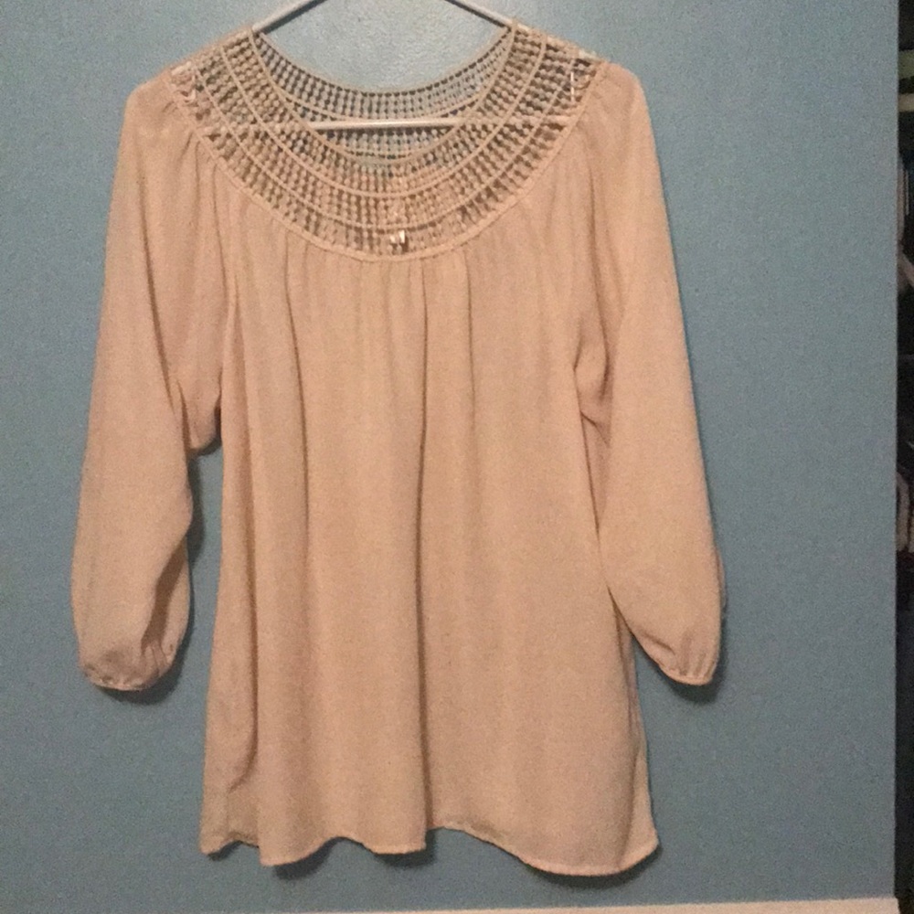 Cream shirt